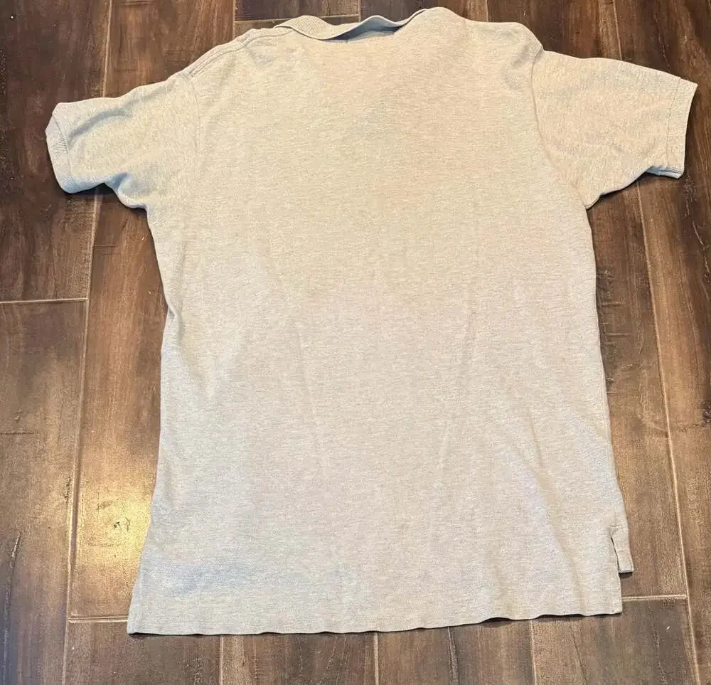 Vintage Polo by Ralph Lauren Men's Gray Short Sleeve 100% Cotton Polo